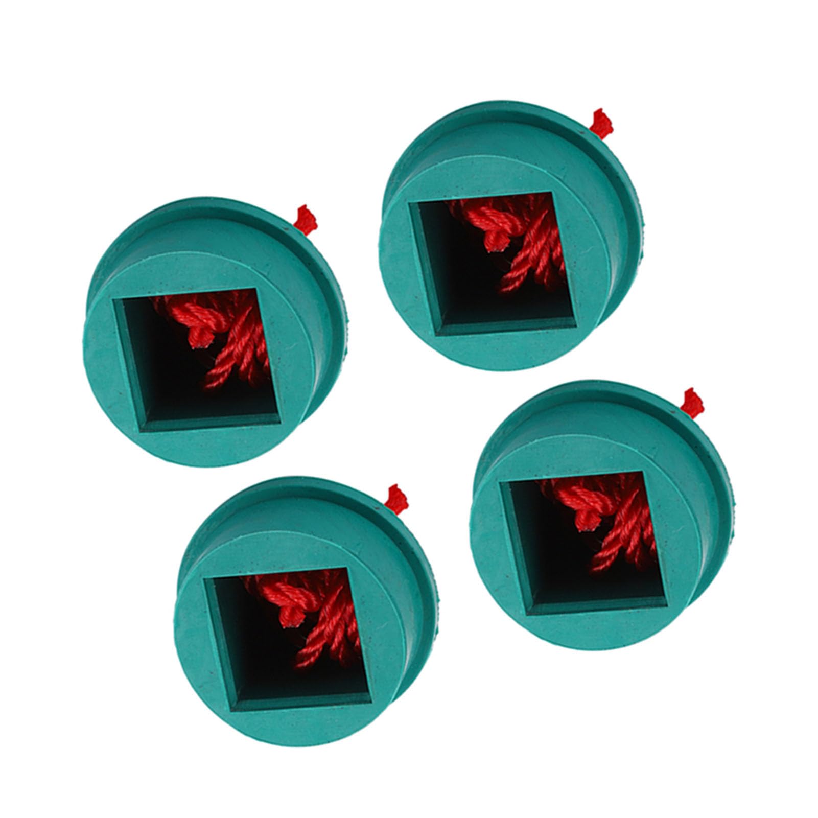 AYNEFY Green Pool Chalk Holder, Lightweight and Small Billiard Chalk Holder, Accessory for Pool Clubs and Home Use Snooker Chalk Billiards Lovers