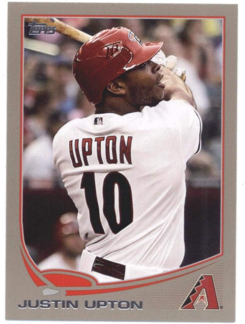 2013 Topps Mini Platinum #110 Justin Upton Diamondbacks MLB Baseball Card /1 NM-MT