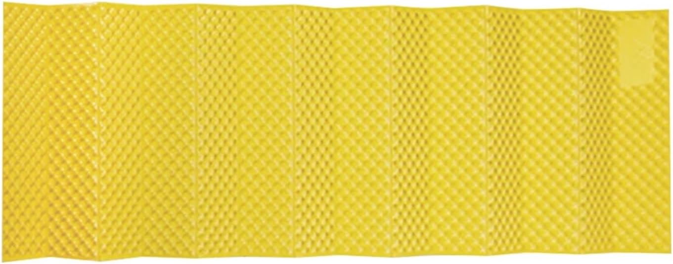 Camping Mat Portable Sleeping Pad Lightweight Mattress for Outdoor(Yellow)
