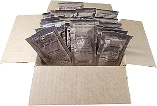 MRE Cheddar Cheese Spread - Individual 1oz. Cheese Packets available in Cheddar, Jalapeno Cheddar and Bacon Cheddar Flavors- Authentic USGI Ration Components, select 12, 24, 48 or 100 Pack! (24, Cheddar)