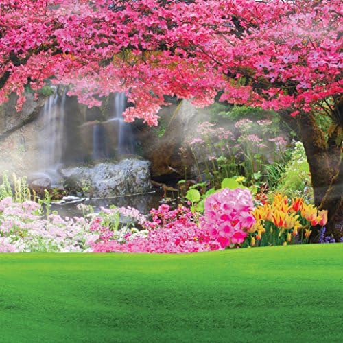 Amazon.com : Alltten 7x5ft Spring Backdrop Spring Pink Flowers ...