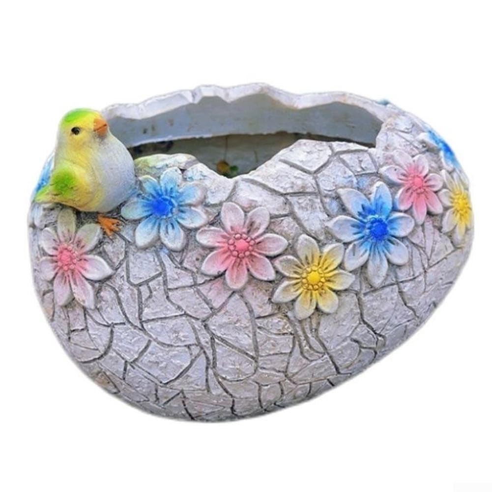 Pot de fleurs statue résine extérieure pour un aménagement paysager de jardin réussi