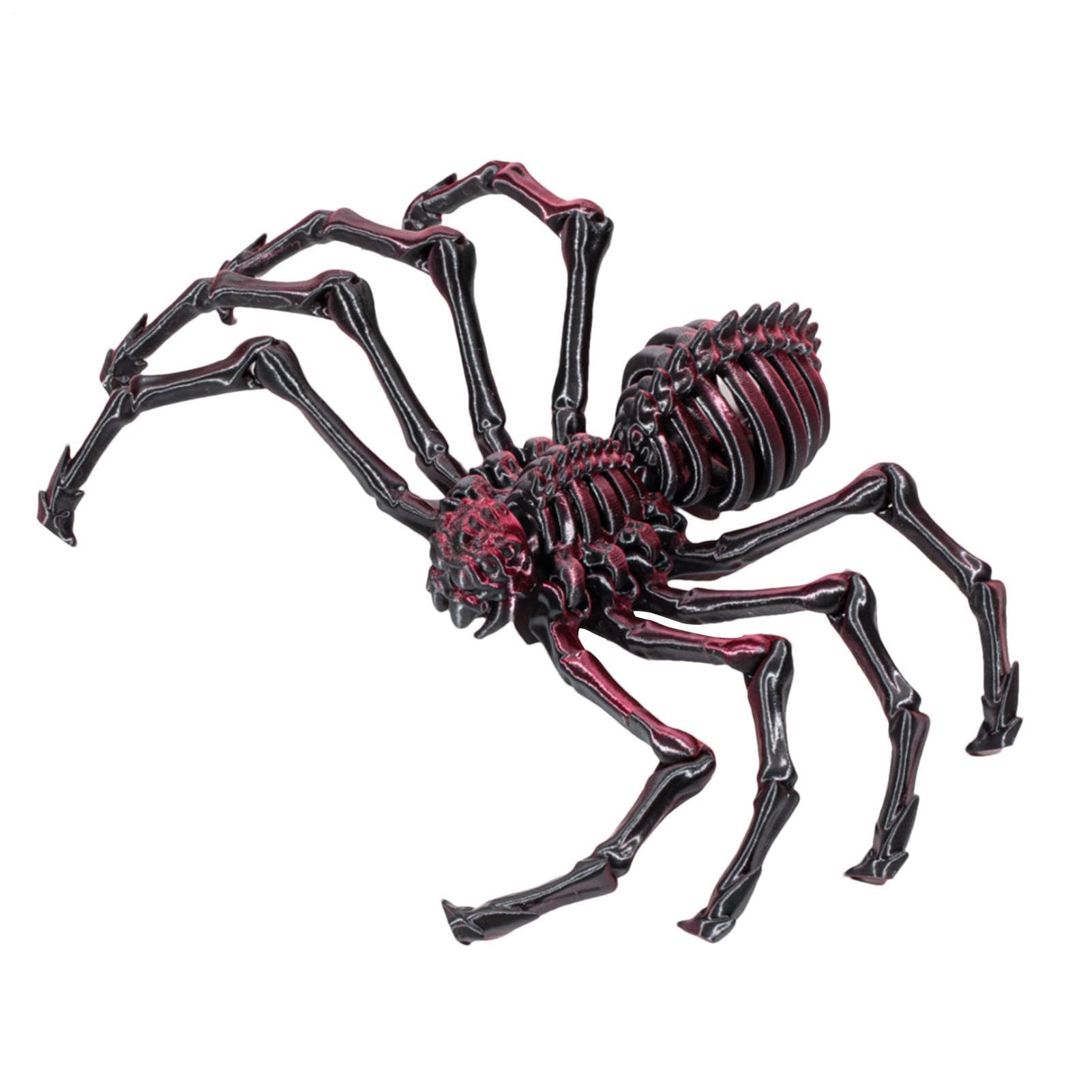 Articulated Spider,Articulated Fake Spider Figures | Immersive Experience Realistic Experience Stress Relief Desk Toys, Adults Executive Desk Toys 3D