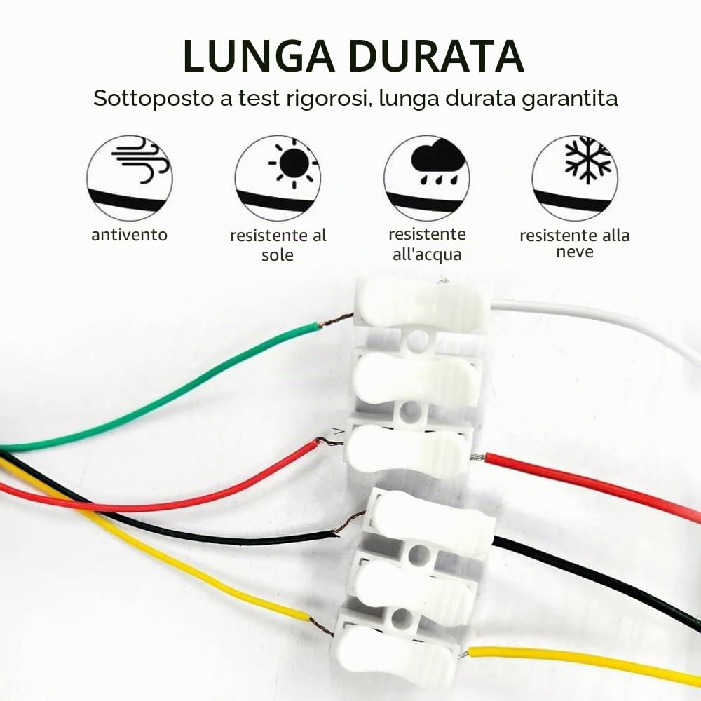 ANJIELO SMART Cavo di estensione 4x0,2 mm filo di rame stagnato per sistema videocitofonico (30m)