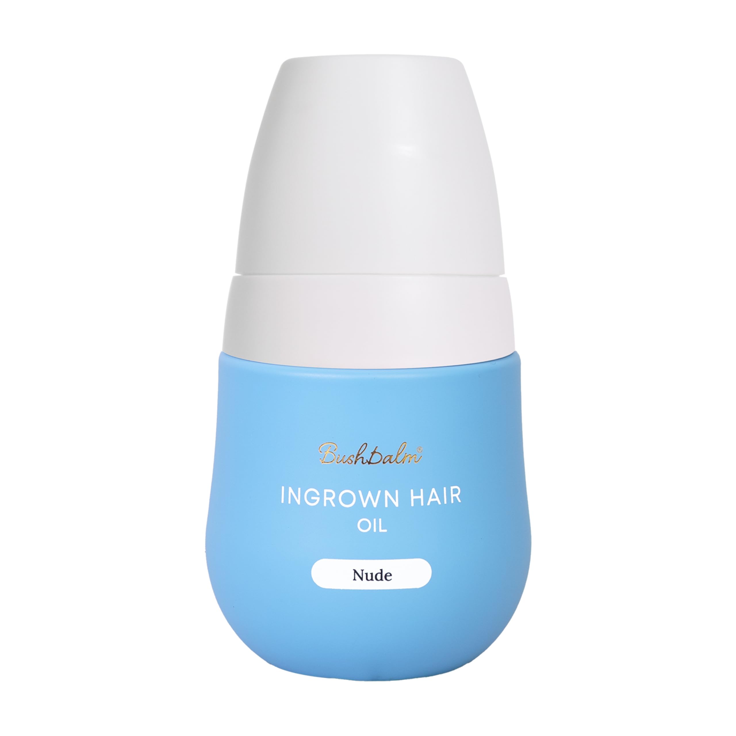 Bushbalm Nude eingewachsenes Haaröl – hilft bei Achselbeulen, beruhigt Rötungen nach der Rasur, 30 ml