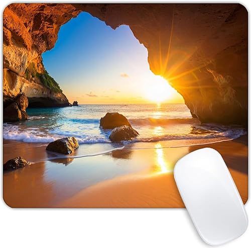 Miniatura 20 de Alfombrilla de mouse personalizada con base de goma antideslizante para computadoras, portátil, oficina, escritorio, accesorios para mouse The Tree