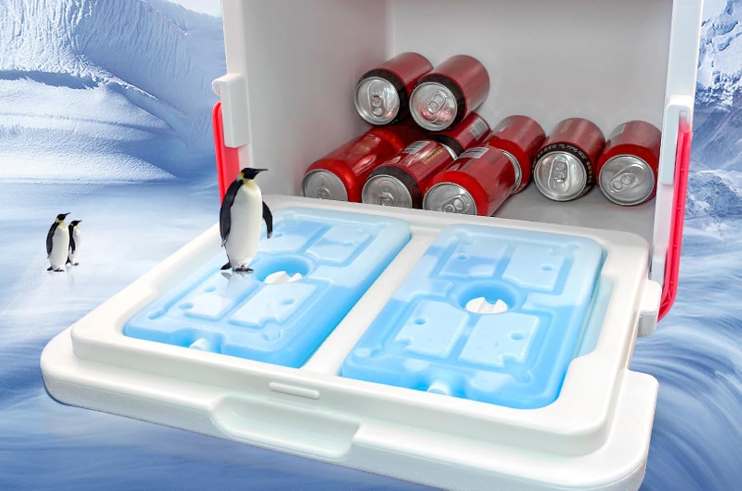 MKHJBFGIクーラーボックス ソフト 折り畳み式 断熱材軽量 持ち運び可能 収納可能 冷蔵・保鮮・保温多機能 肩掛けをサーポート