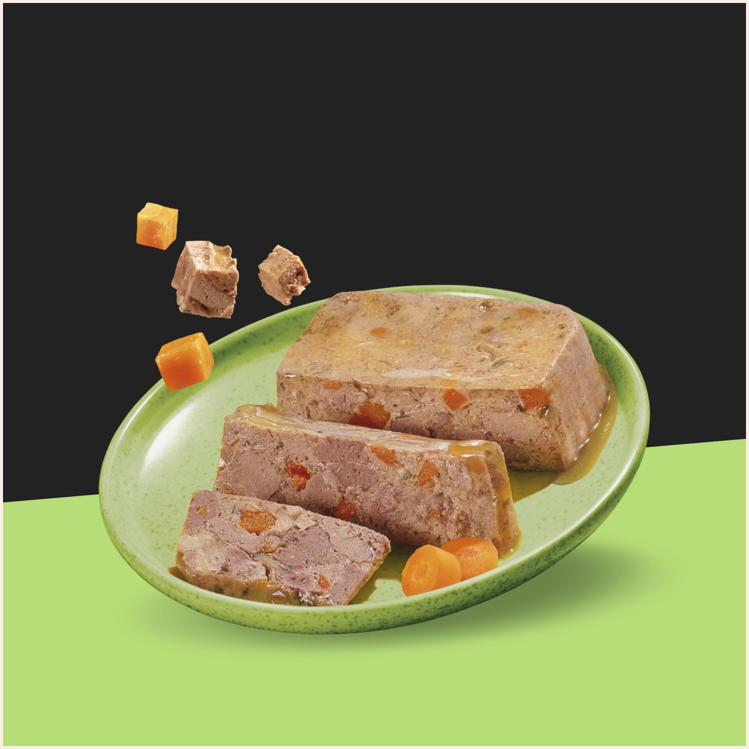 Cesar Comida Húmeda para Perros Recetas de la Huerta en Paté y Gelatina, Multipack 3 x 8 Tarrinas x 150g
