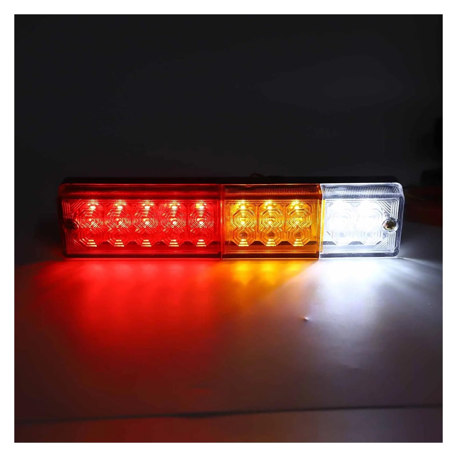 Trasera 12V Y 24V para Coche Camión Remolque Furgoneta Freno Parada Luces Indicadoras Traseras De Marcha Atrás Lámpara Señal Giro 2 Uds. Luz de Frenos
