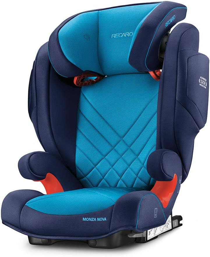 Recaro Monza Nova 2 Seatfix Car Seat, Xenon Blue