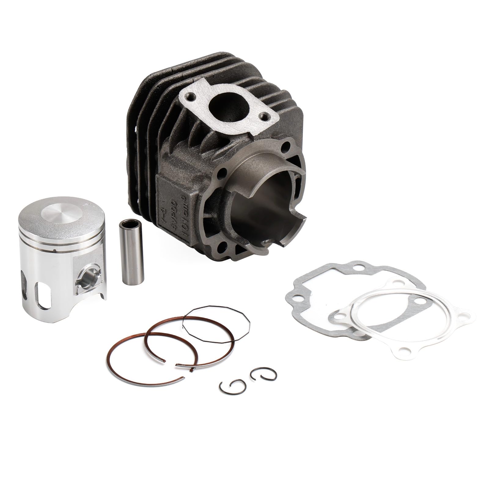 Topteng 100cc Cylinder Kit adapté pour Yamaha BWs Neo's Aerox Zuma 100-52mm Piston pin 14mm
