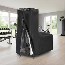 Elliptical Exercise Machine Cover, 420D Heavy-Duty Oxford Waterproof & Dustproof Protective Cover for Indoor Elliptical Trainers, 1Pcs 65" H 27" W 55" L
