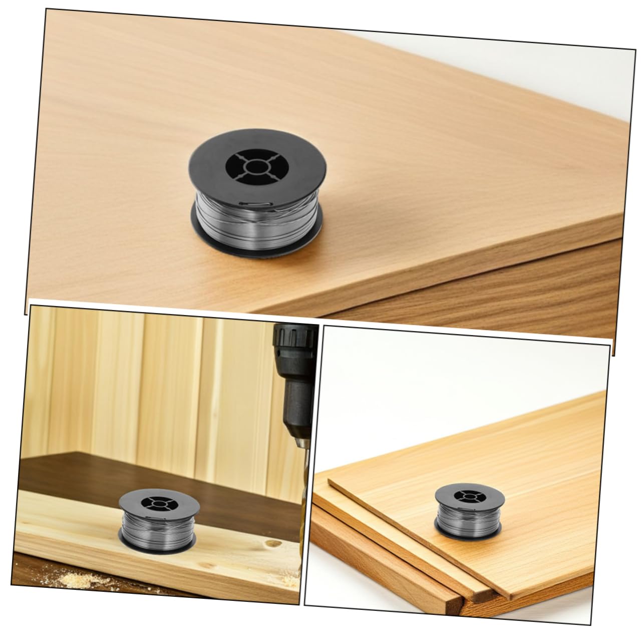 Gatuida Kohlenstoffstahl Schweißdraht 0, 8mm 1kg Silber Gaslos