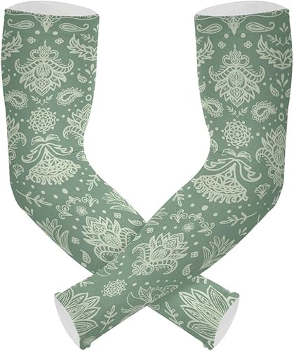 linqin Mangas de jardinería con protección solar, mangas de compresión de enfriamiento para mujeres y hombres