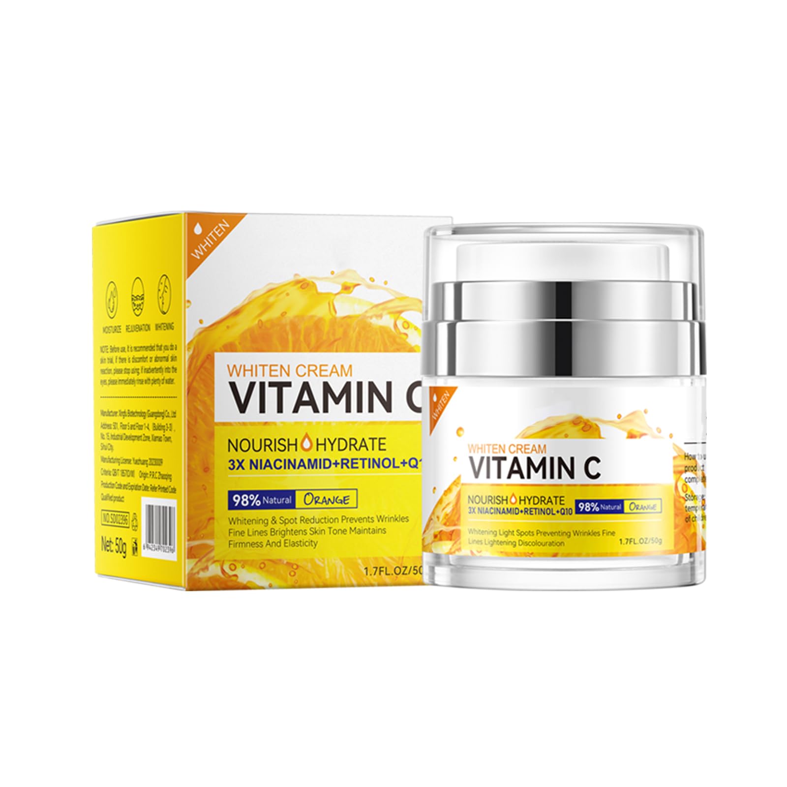 Vitamin C Face Cream, Day And Night Cream, Facial Cream