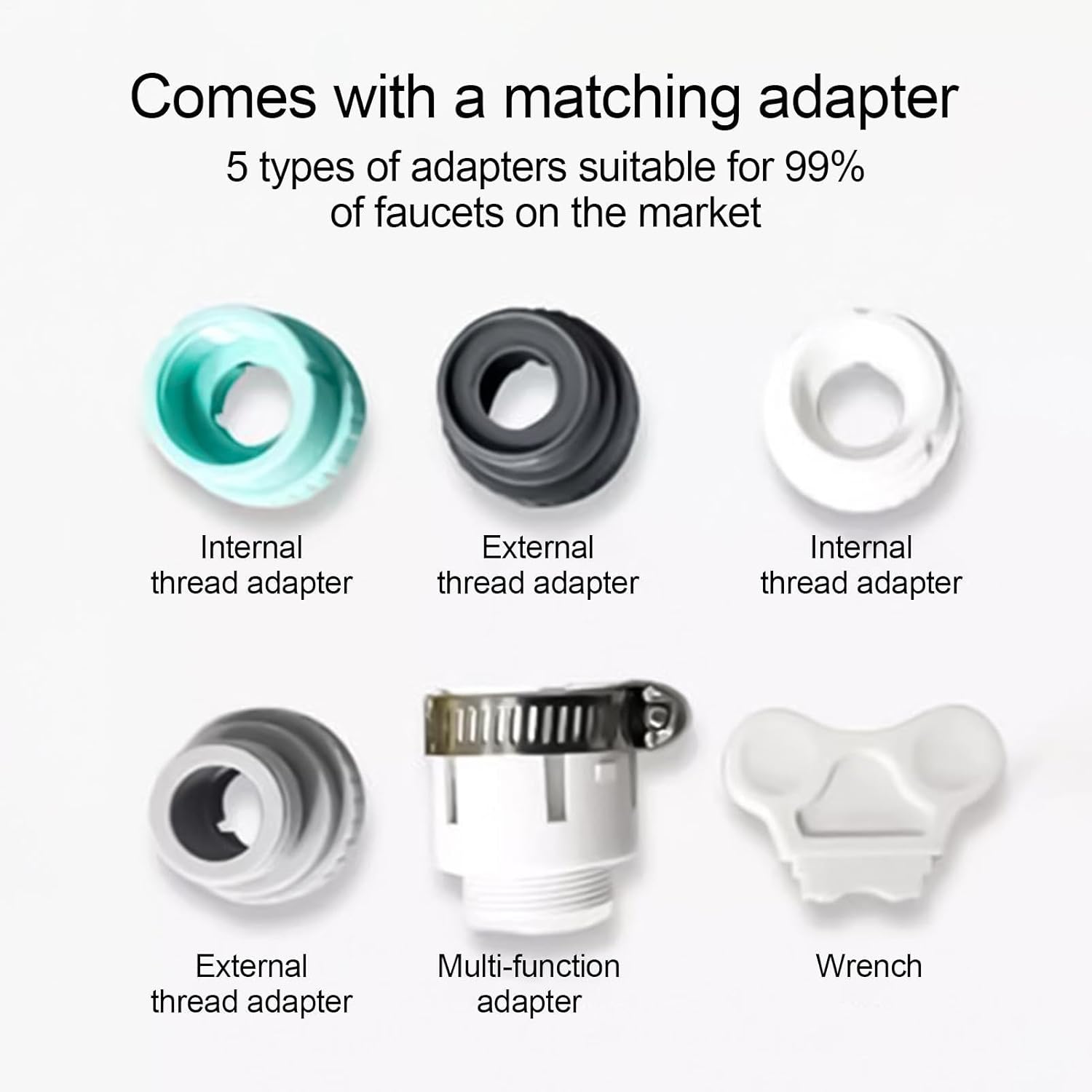 Faucet Purifier - 4-Layer Purification Tool | Faucet Mount Water Filter | for Home Kitchen Apartment Restaurant Hotel