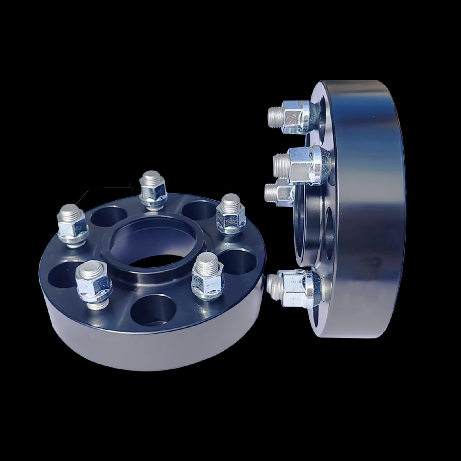 2PCS PCD 5X114.3 CB 60.1 25 Millimetri Hub Centric Adattatore Distanziatori Ruota Parti Automobili 12x1.5 Compatibile Con Toyota Per RAV4 Per Highlander Auto Distanziale ruota