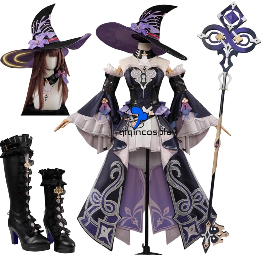 【値下げ】崩壊スターレイル　マダムヘルタ　コスプレ　一式セット Amazon.co.jp: qiqincosplay 崩壊スターレイル マダムヘルタ コスプレ