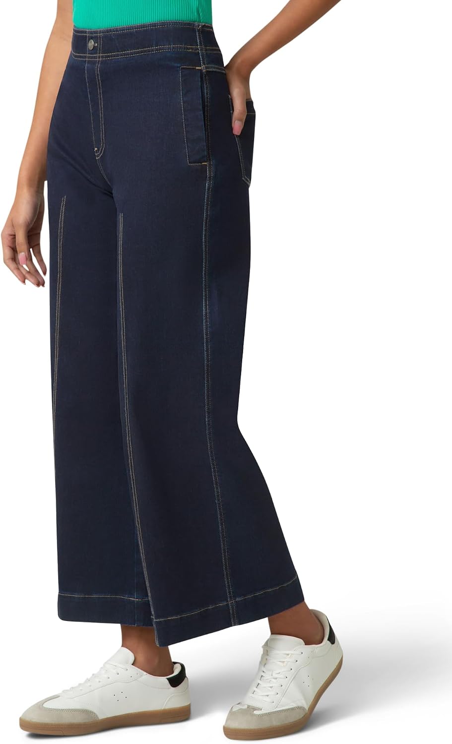 HUE Womens Fashion Jeggings-Cropped Flare, Straight, Bootcut, Wide Denim Leggings