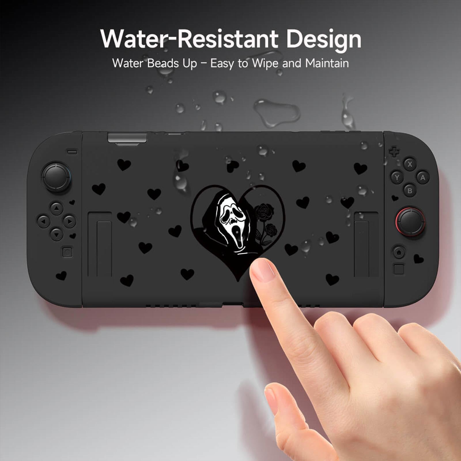 JEMDO Carcasa Protectora para Nintendo Switch 2 – Funda Morada Mate con Agarre Texturizado, Carcasa TPU antichoques con Asas Antideslizantes, diseño ergonómico y Delgado, Compatible con Modelo 2025 — view 4