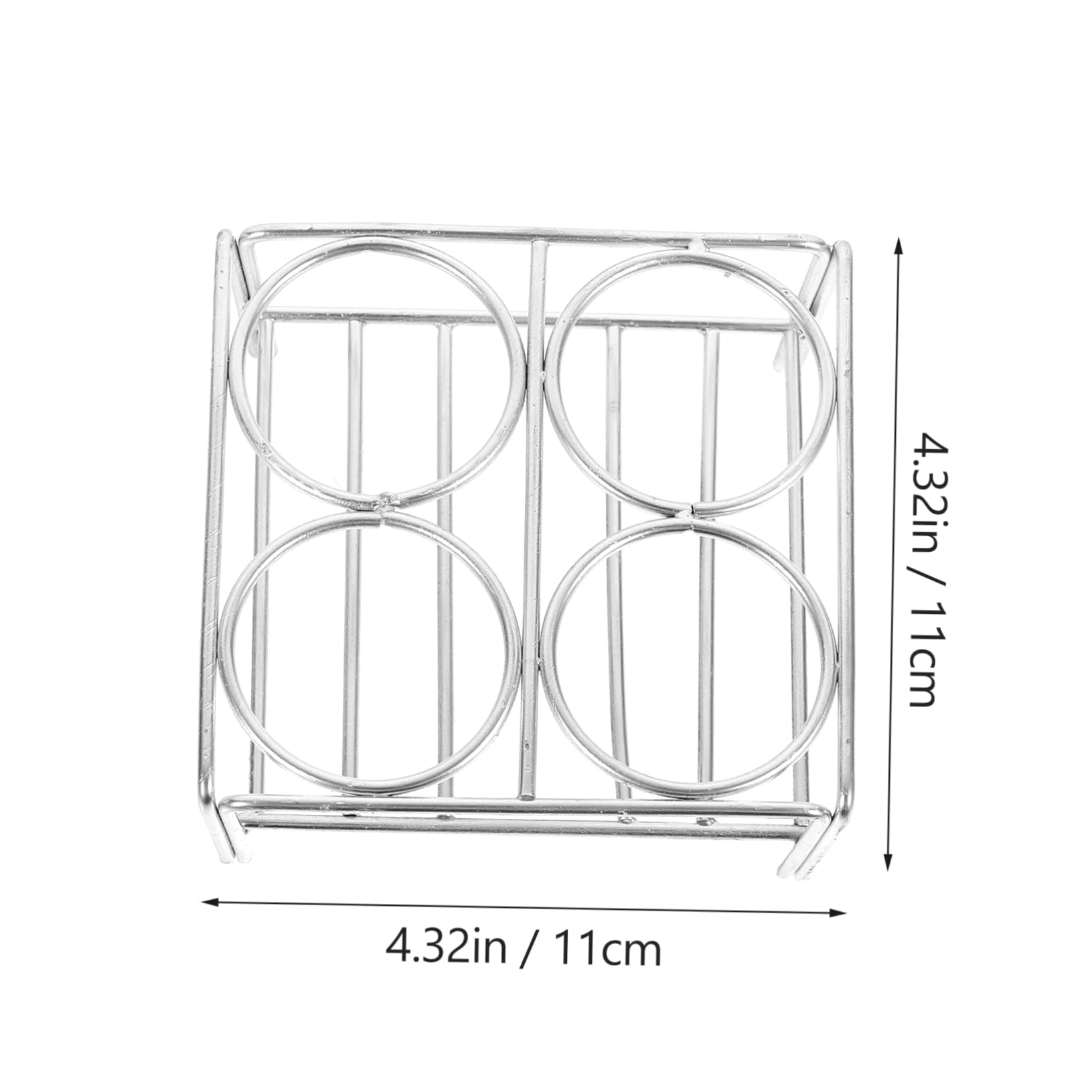 PRETYZOOM Laboratory Crucible Rack Crucible Stand for Efficient Crucible Storage Holder for and Experiment Organization