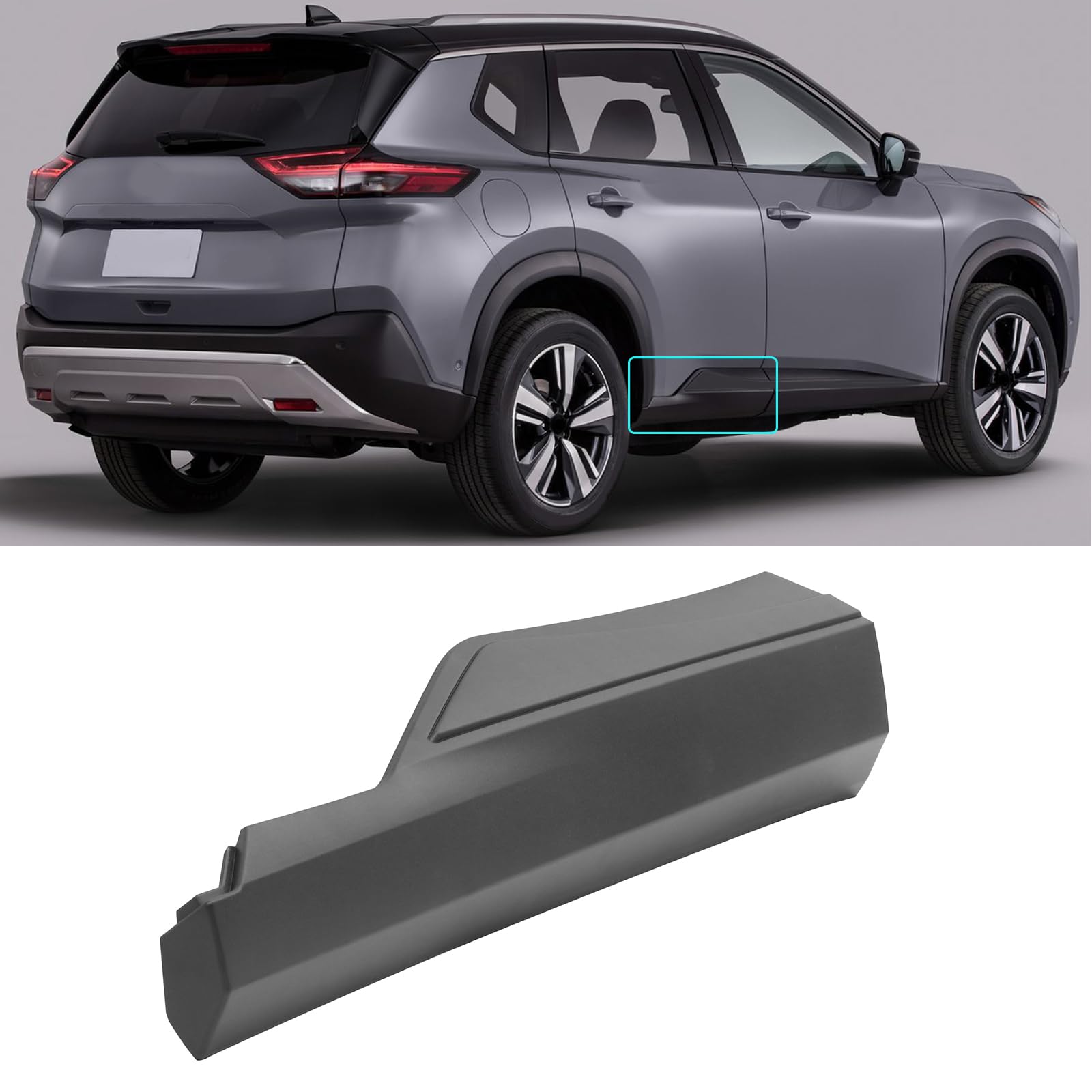 リヤドロ Amazon.com: FSHero Riding Rear Right Lower Door Trim Fit for