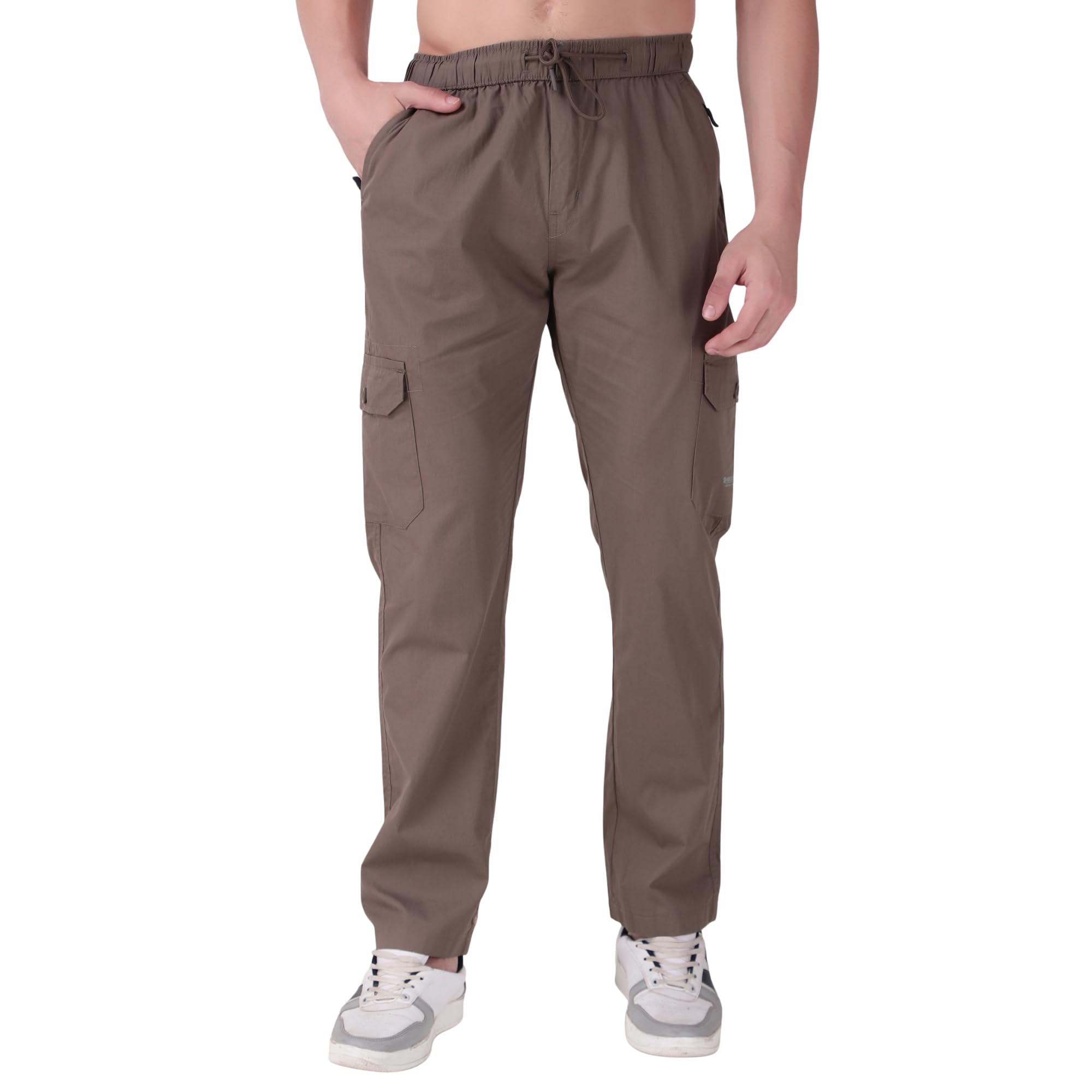 mountain colours Men Cargo Pants Cotton Regular Fit-picture-39