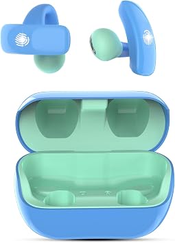 BANIGIPA Kids True Wireless Earbuds, Bluetooth 5.4 Open Ear Headphones for Boys Girls Teens, Light Comfortable, 85dB Healthy Volume Control Protect Hearing, Built-in Mic for Calling School Travel