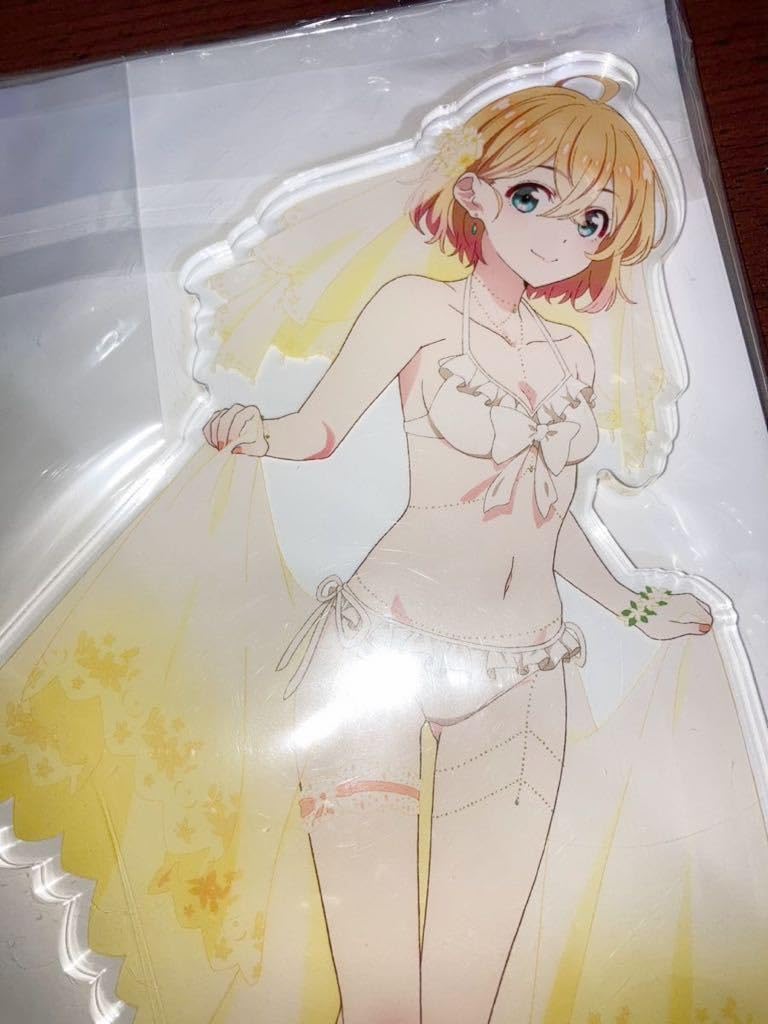 Amazon.co.jp: 七海麻美 特大 アクリルスタンド ウェディング 水着  