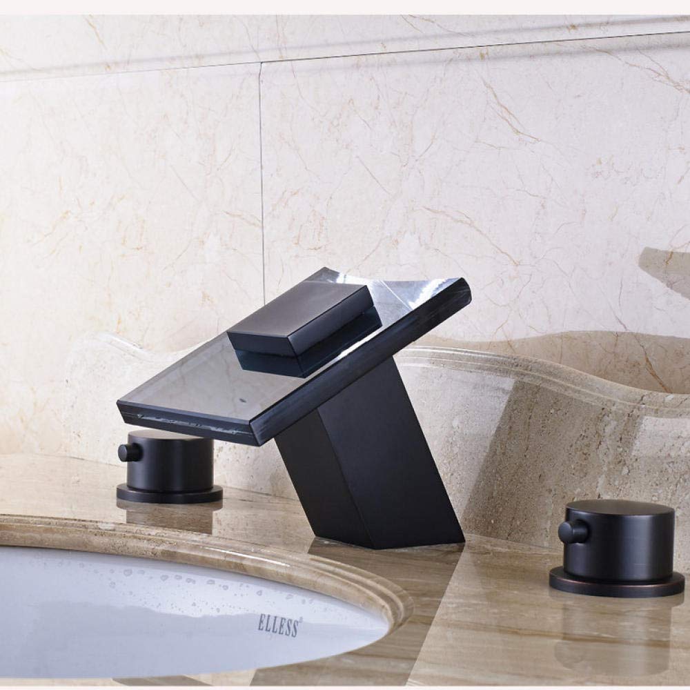ZYCHSJXA Bathroom Sink taps LED Color Change Faucet Mixer Tap Deck Mounted Compatible with Tap,Kitchen faucets