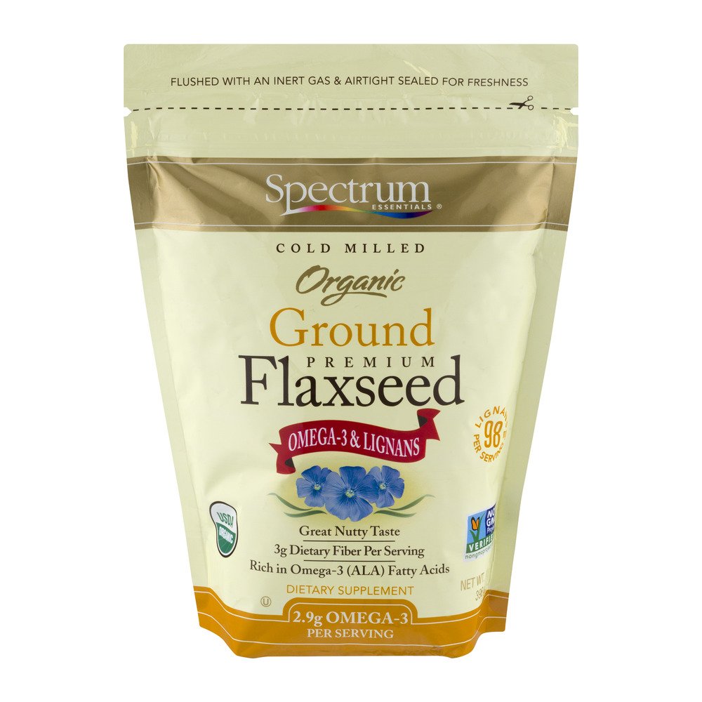 Amazon.com : Spectrum Cold Milled Organic Ground Premium Flaxseed