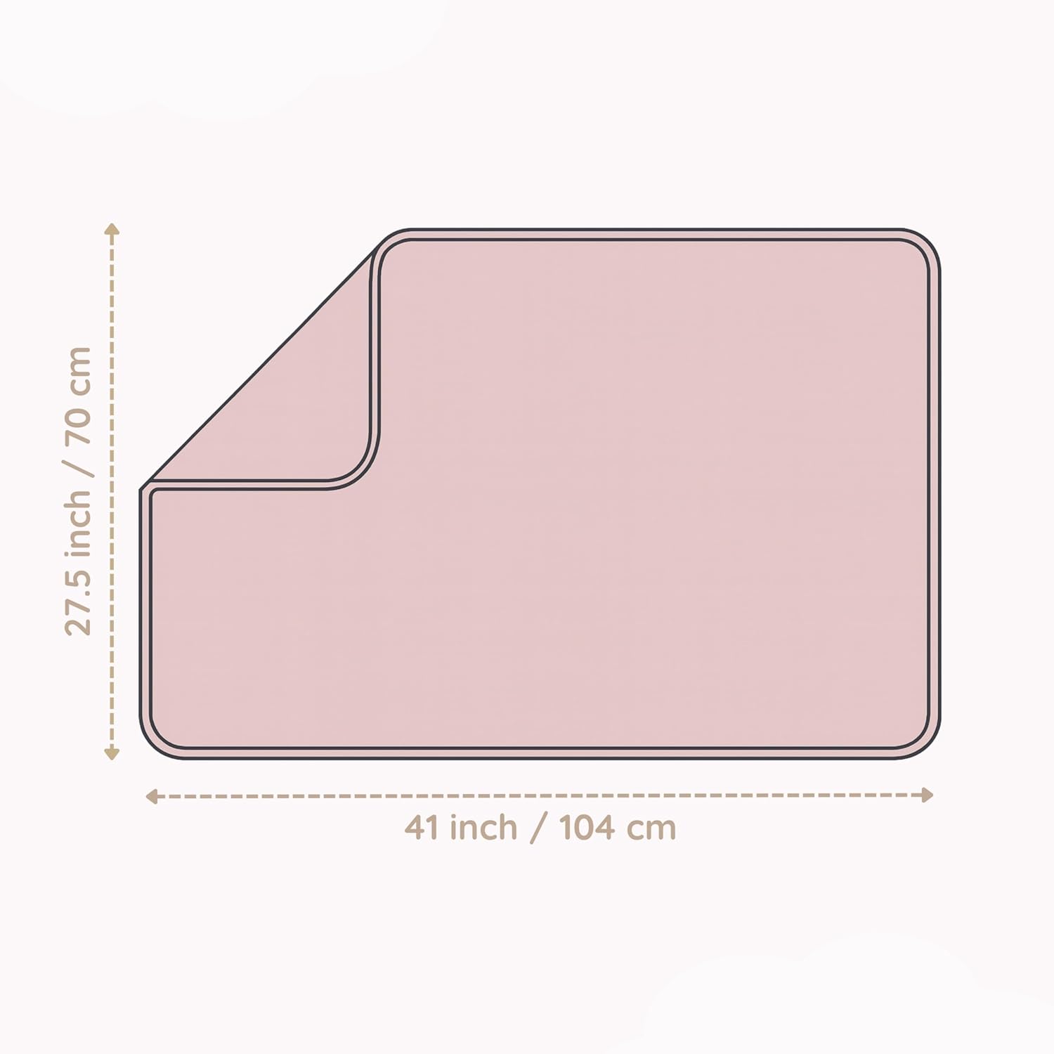 100% Cotton Baby Blankets for Girls, 41"x 27.5" Reversible 2-Sided Nursery Bed Blankets, Soft and Breathable Toddler Blanket, Cozy Crib Comforter and Crib Blanket Nursery Gift Set Newborn Essentials - Image 3