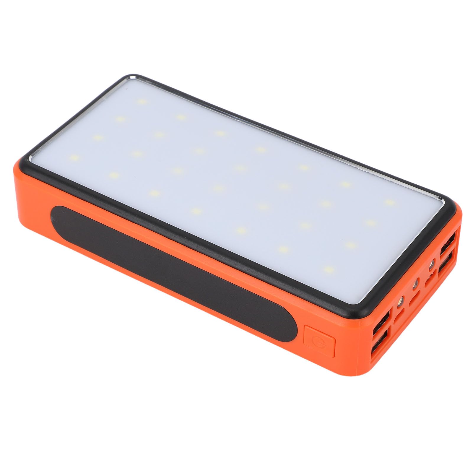 Power Bank Solare 10000mAh 20W Ricarica Rapida, Caricabatterie | Caricatore solare impermeabile IP67, doppia torcia, uscita di ingresso di tipo C, per emergenza escursionismo in campeggio