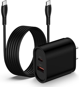for Samsung Fast Charger Type C for Samsung Galaxy S26 Ultra S26+ S26 S25 FE S25 Ultra S25 S24 Ultra S24+ S24 A17 A16 5G A15 S23 S22 S21,Pixel 10a,USB C Wall Charger Block Android Plug 6FT USB C Cable