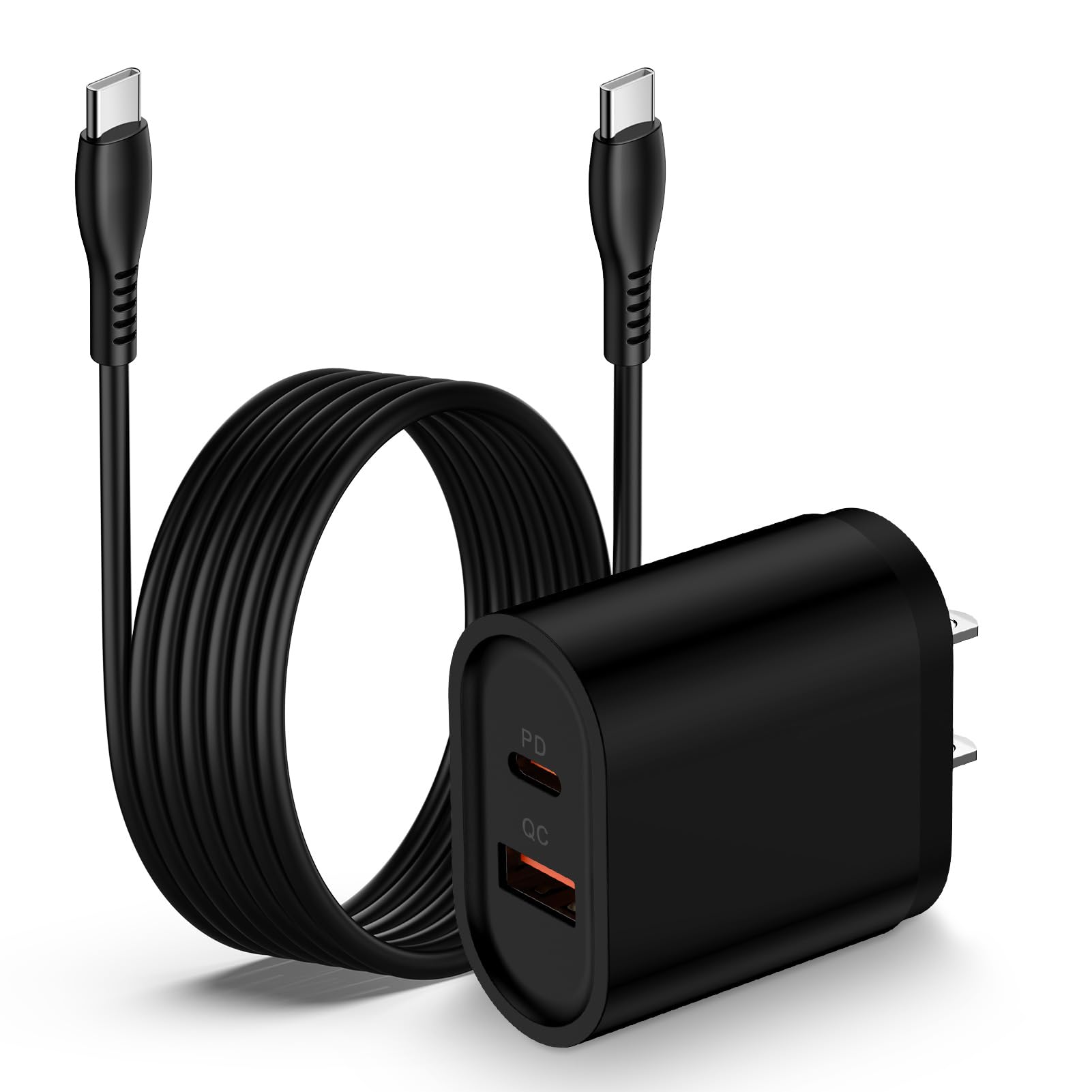 Samsung Fast Charger Block Type C for Samsung Galaxy S24 FE S24 Ultra S24+ S25 Ultra/S25 A16 5G A15 5G A35 A55 A25 A56 S23 S22 S21,Google Pixel 9 Pro XL,USB C Wall Charger Android Plug 6FT USB C Cable