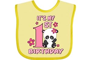 Banana Panda's Birthday Bib
