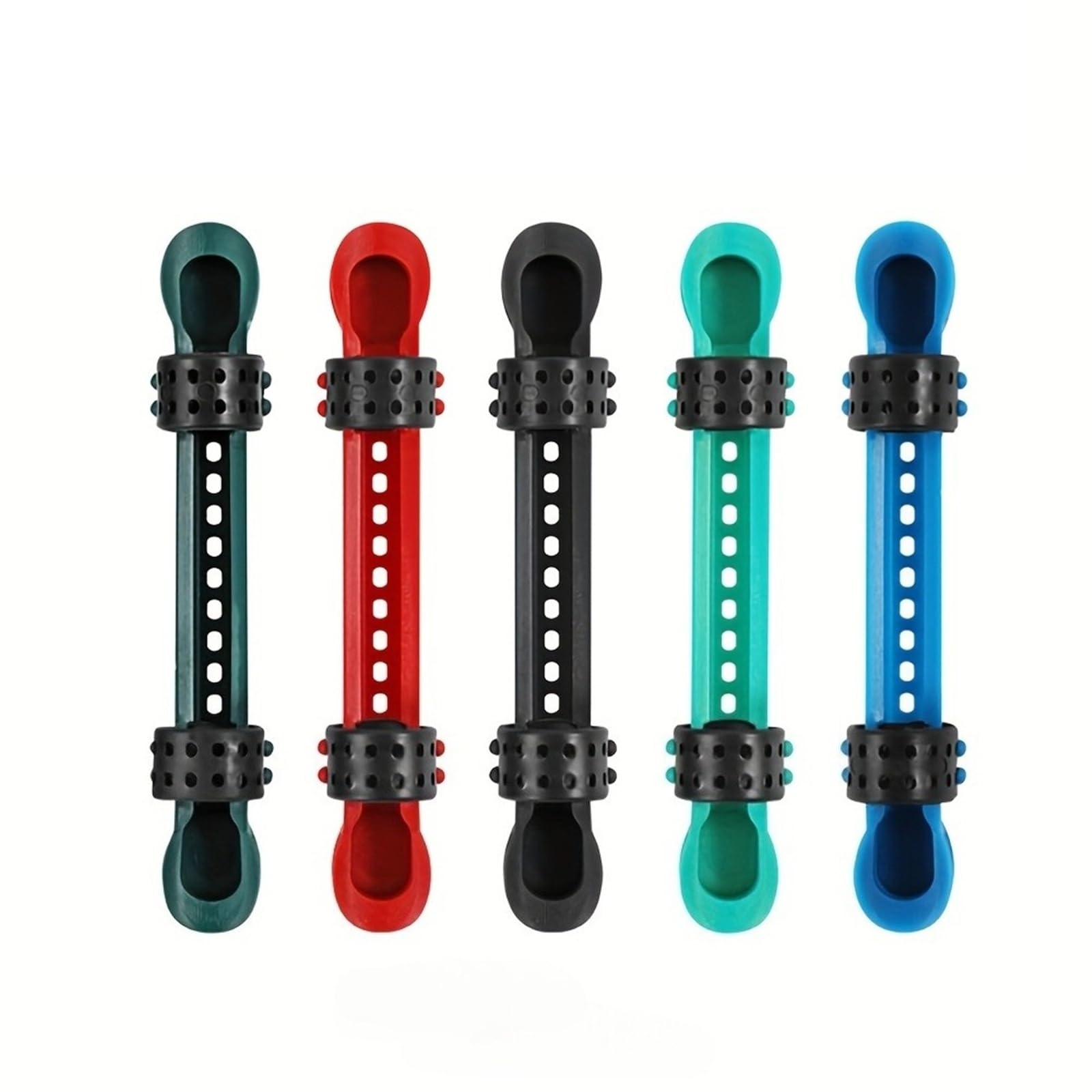 LADFRTYU Boat Fishing Rod Holder 1/3/5pcs Fishing Rod Reel, Telescopic And Wheel, Thickened Fixed Leather Strip(1pc)