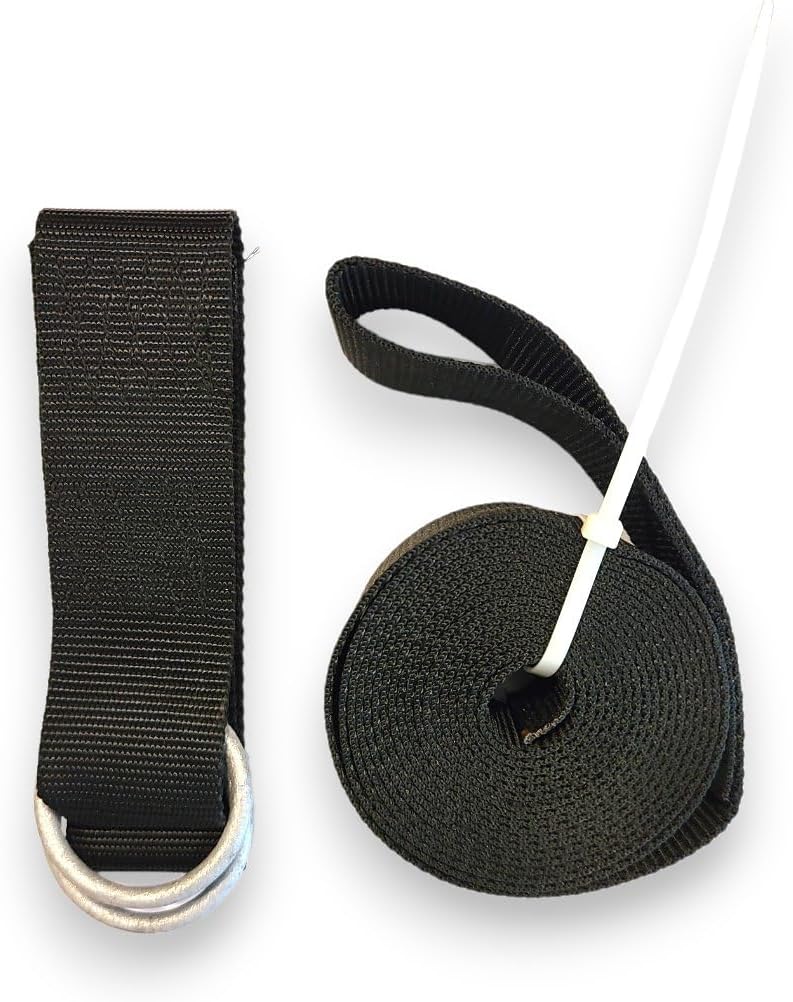 Replacement Appliance Hand Truck Strap 2 Piece - for Use with Harper Appliance Hand Truck Having a Manual Crank