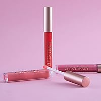 Vista 5 de Colección de brillo labial Enchante Ellen Tracy, brillos labiales brillantes para mujeres y niñas, set de brillo labial de larga duración con ricos