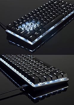 キーボー Amazon | Ajazz AK33 ゲーミングキーボード 82キー 防衝突 防水