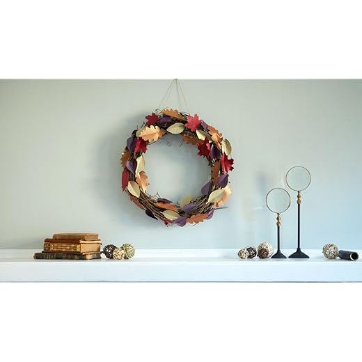 Cricut Crafts: DIY Fall Leaves Wreath