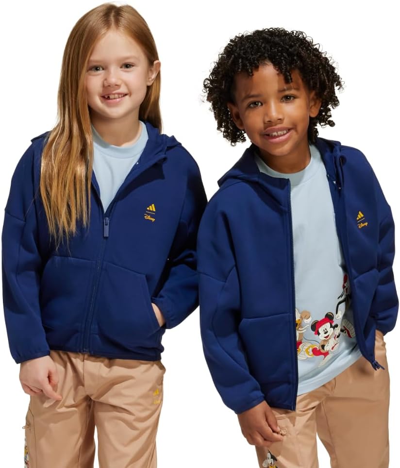 adidas Kids' Disney Mickey Mouse Hooded Track Top - Image 7
