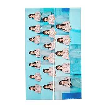 Amazon｜人気 日向坂46 (1) のれん 間仕切り 目隠し 暖簾 ドア