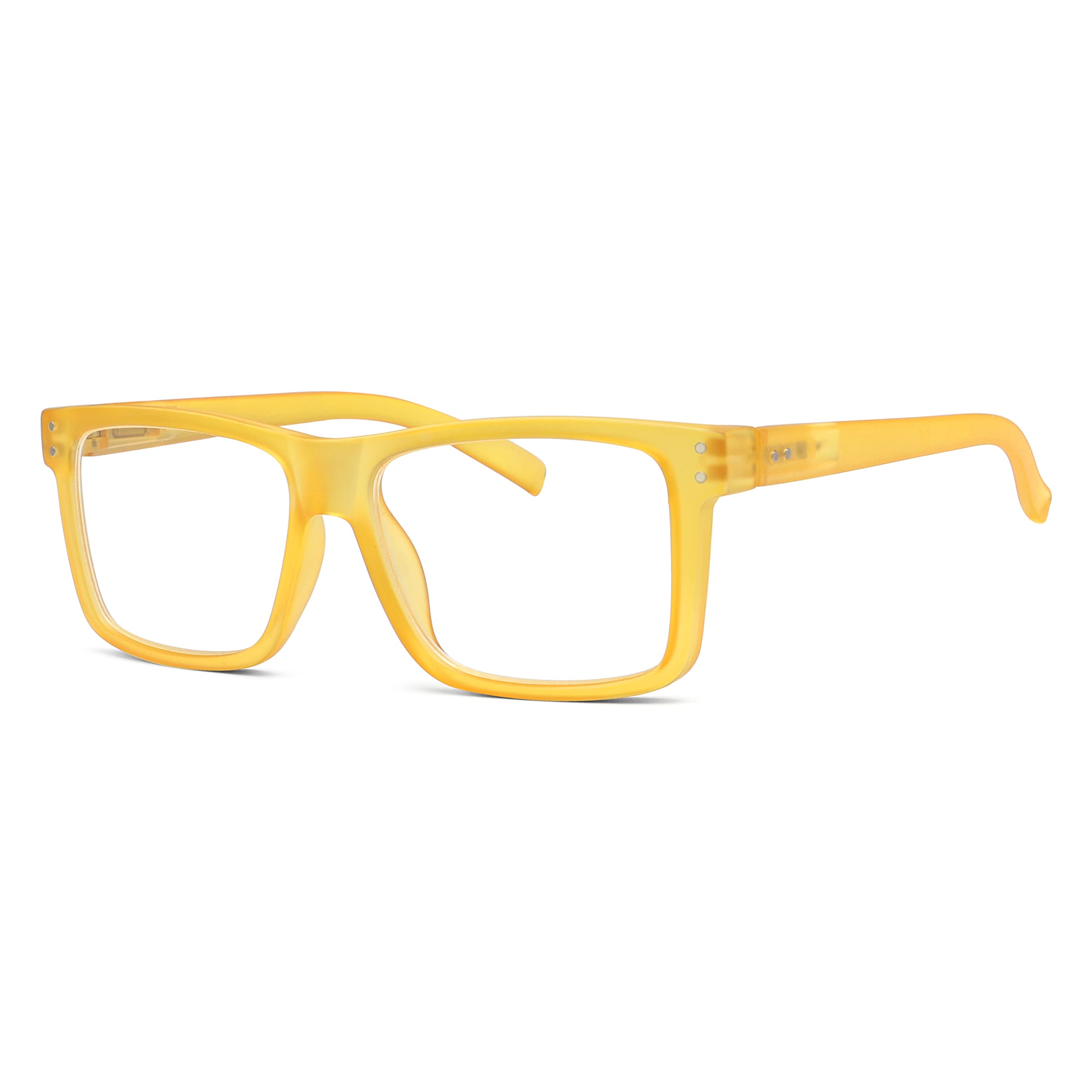 EyekepperOversized Reading Glasses Square Large Frame Readers for Men and Women