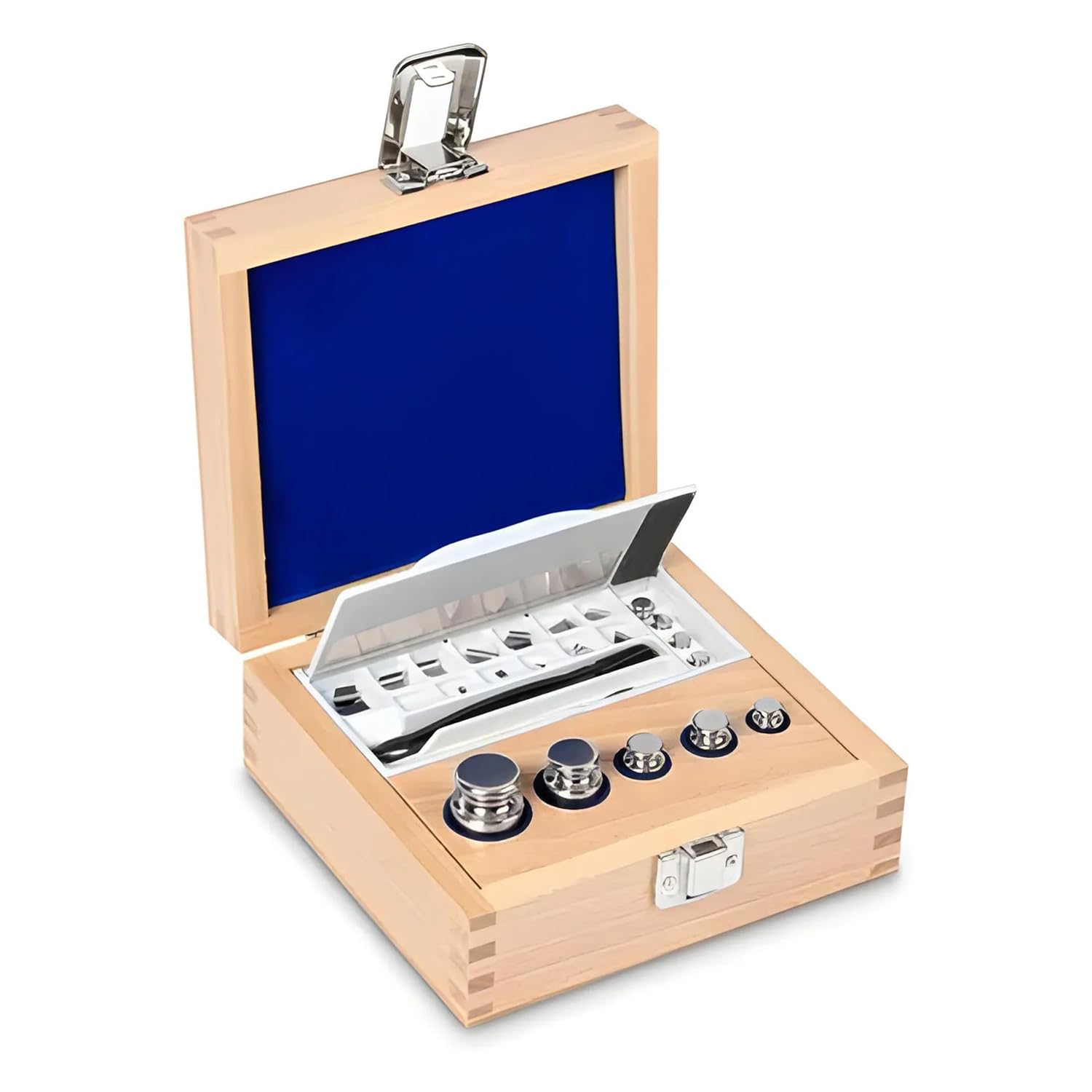 Core - 323 - F1 juego de pesas 1MG - 100g acero inoxidable, en caja de madera - 323 2000-2003