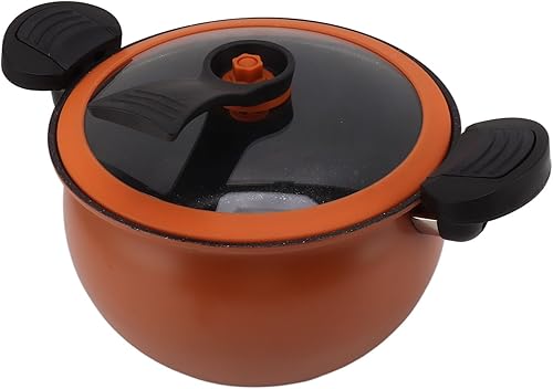 Miniatura 7 de Olla de micro presión antiadherente doméstica, diseño multifuncional, olla de sopa de micro presión de gran capacidad con válvula de escape de