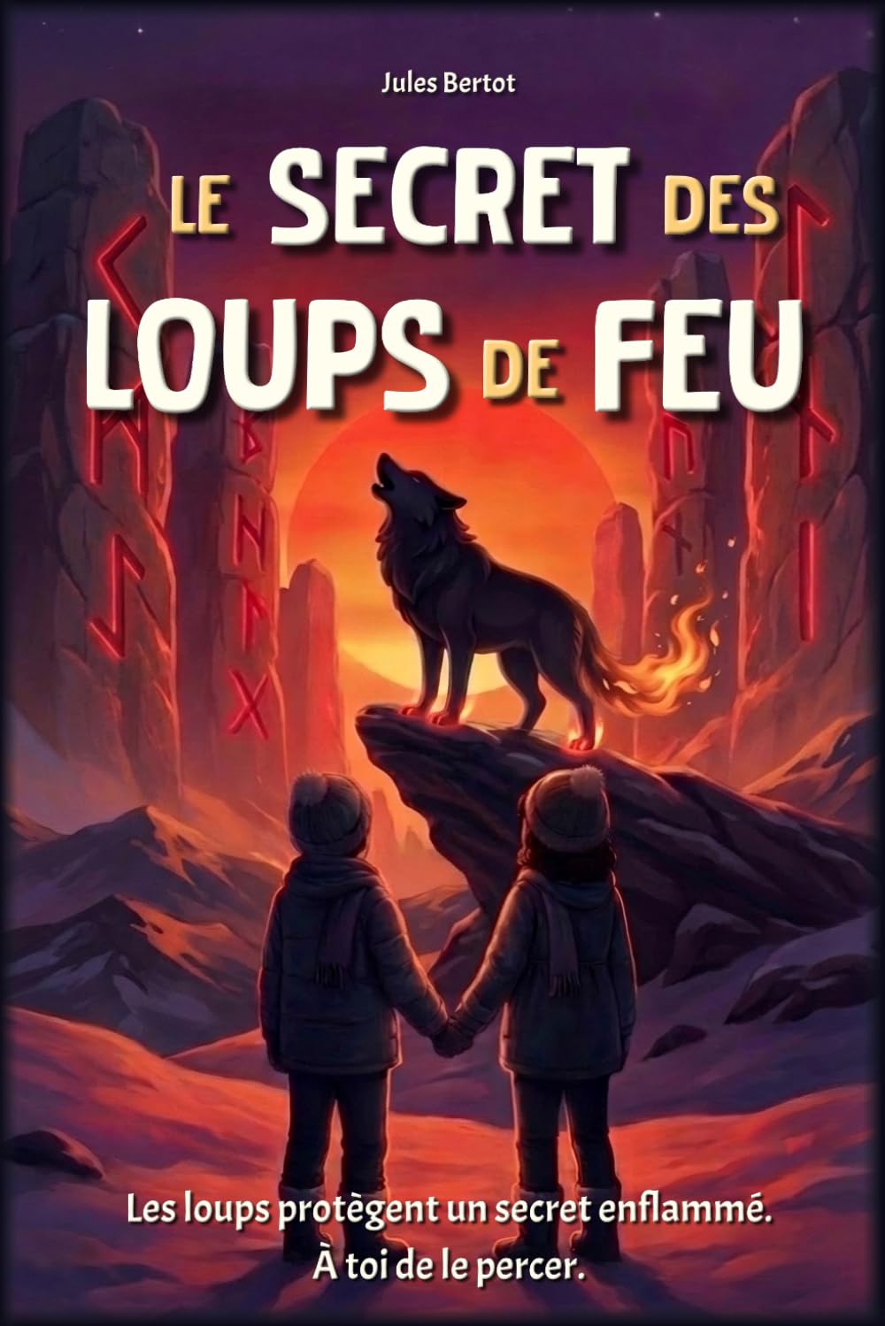 Le Secret des Loups de Feu: Un roman d'aventure illustré pour enfants de 8 à 12 ans, entre mystères et légendes vikings (Les Gardiens de l'Arbre Monde)