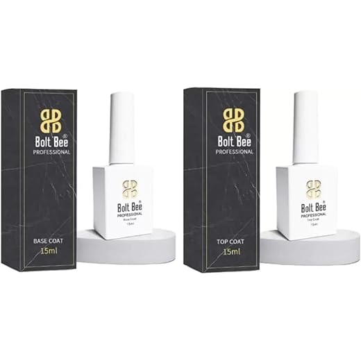 Bolt Bee UV Lamp Top & Base Coat 15ml