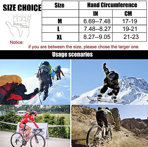 Guanti Ciclismo Mezza Dita Uomo Donna - Riflettenti E Antiscivolo - Foto 6