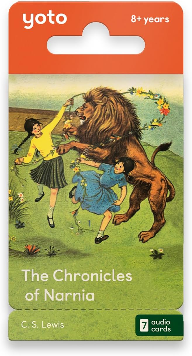 YOTO The Chronicles of Narnia by C. S. Lewis – 7 Kids Audio Cards for Use with Player & Mini All-in-1 Audio Device, Screen-Free Listening with Fun Stories for Playtime, Bedtime & Travel, Ages 8+